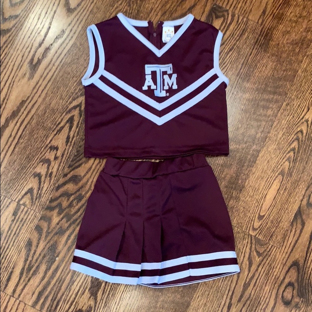 Girls Texas A&M Cheer Outift